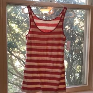 Ann Taylor Loft striped tank top.
